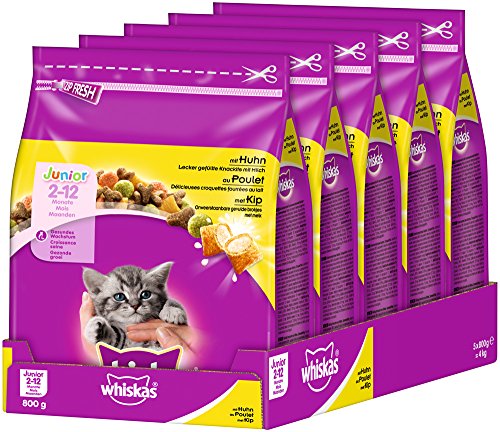 Whiskas Katzenfutter Trockenfutter Junior Kitten