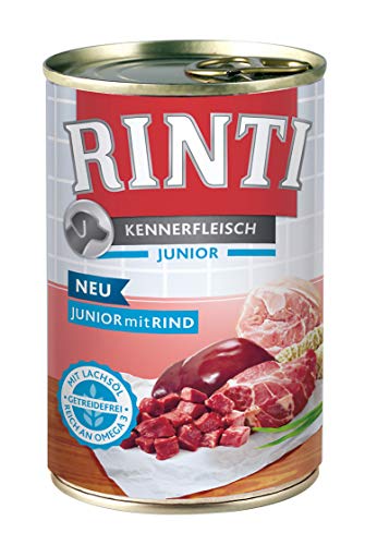 RINTI Kennerfleisch Junior + Rind, 12 x 400g