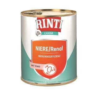 Rinti Canine Nierendiät Rind | 6X 800g Hundefutter nass